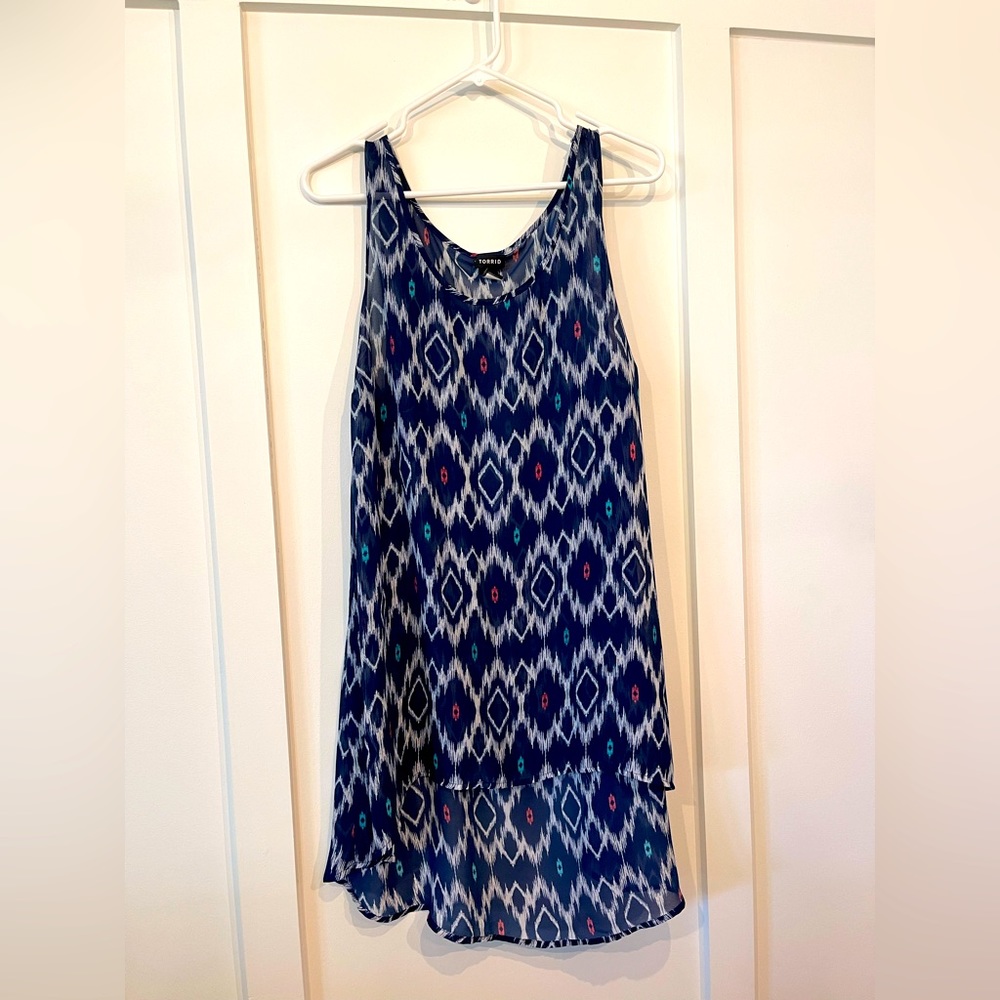 Torrid chiffon tank
